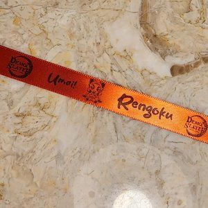 Printed Ribbons - Red - Rengoku - 20 metres